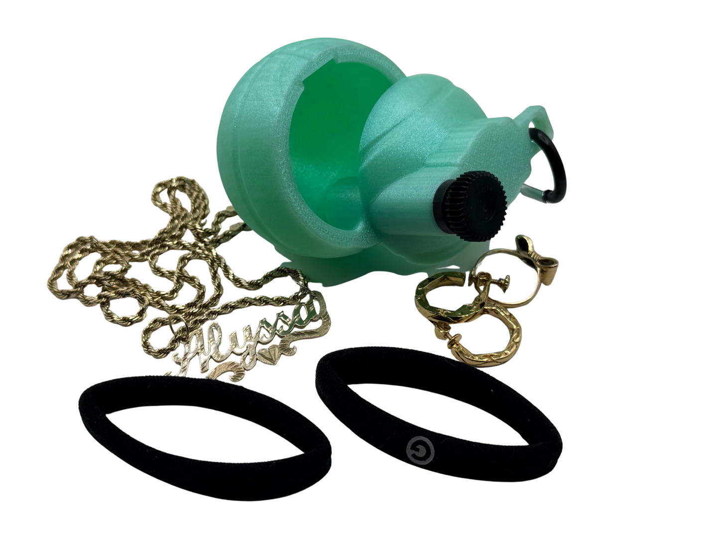 Mint Shimmer Basket-BOMB