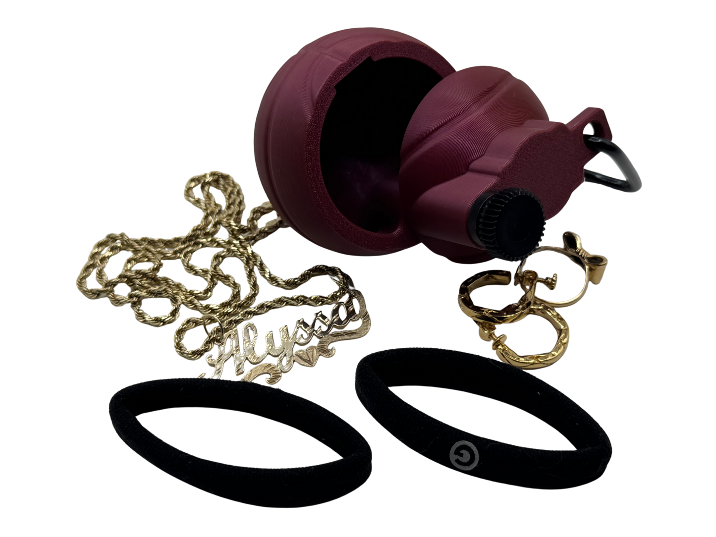 Maroon Shimmer Basket-BOMB