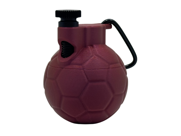 Maroon Shimmer Soccer-BOMB